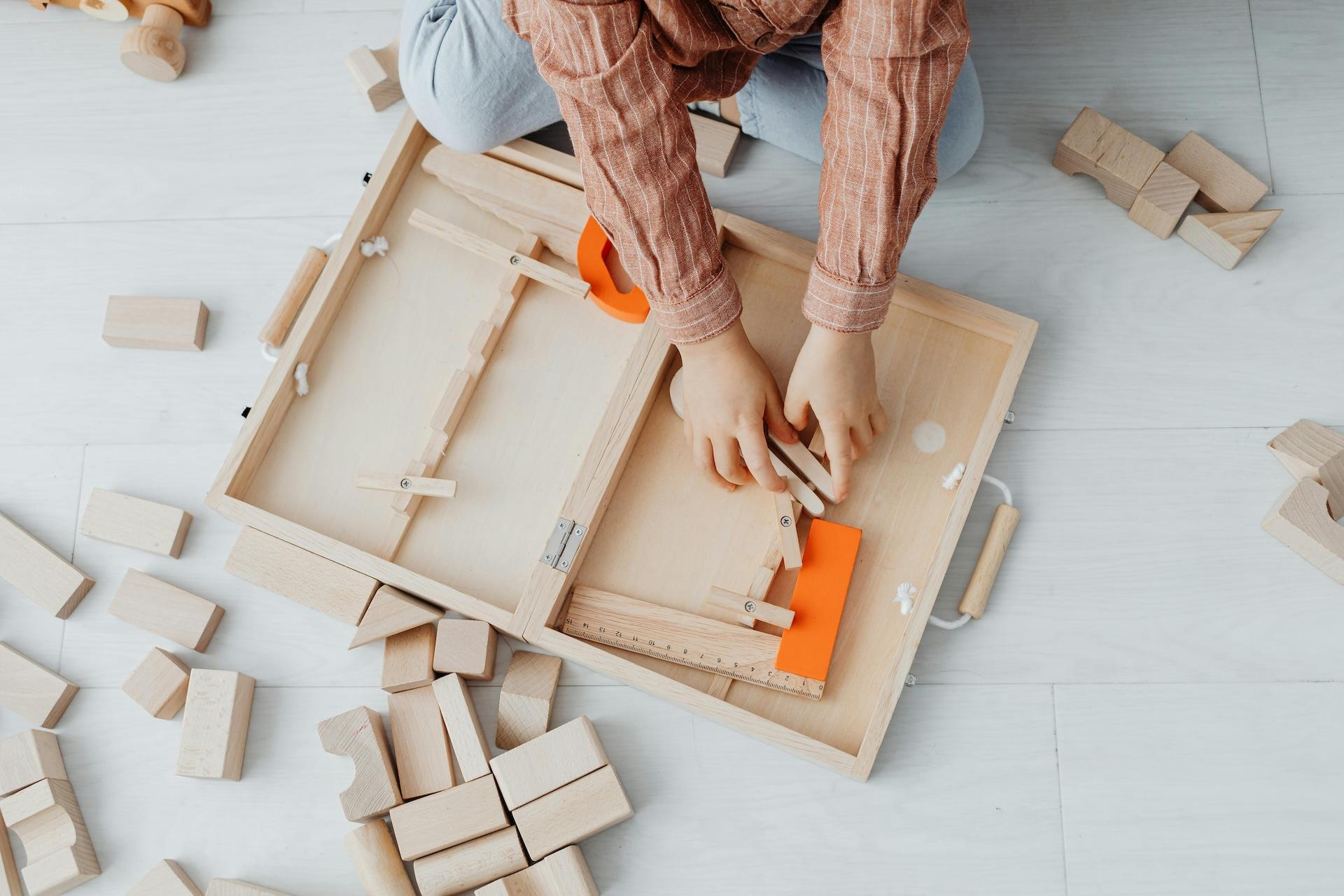 Montessori classroom materials