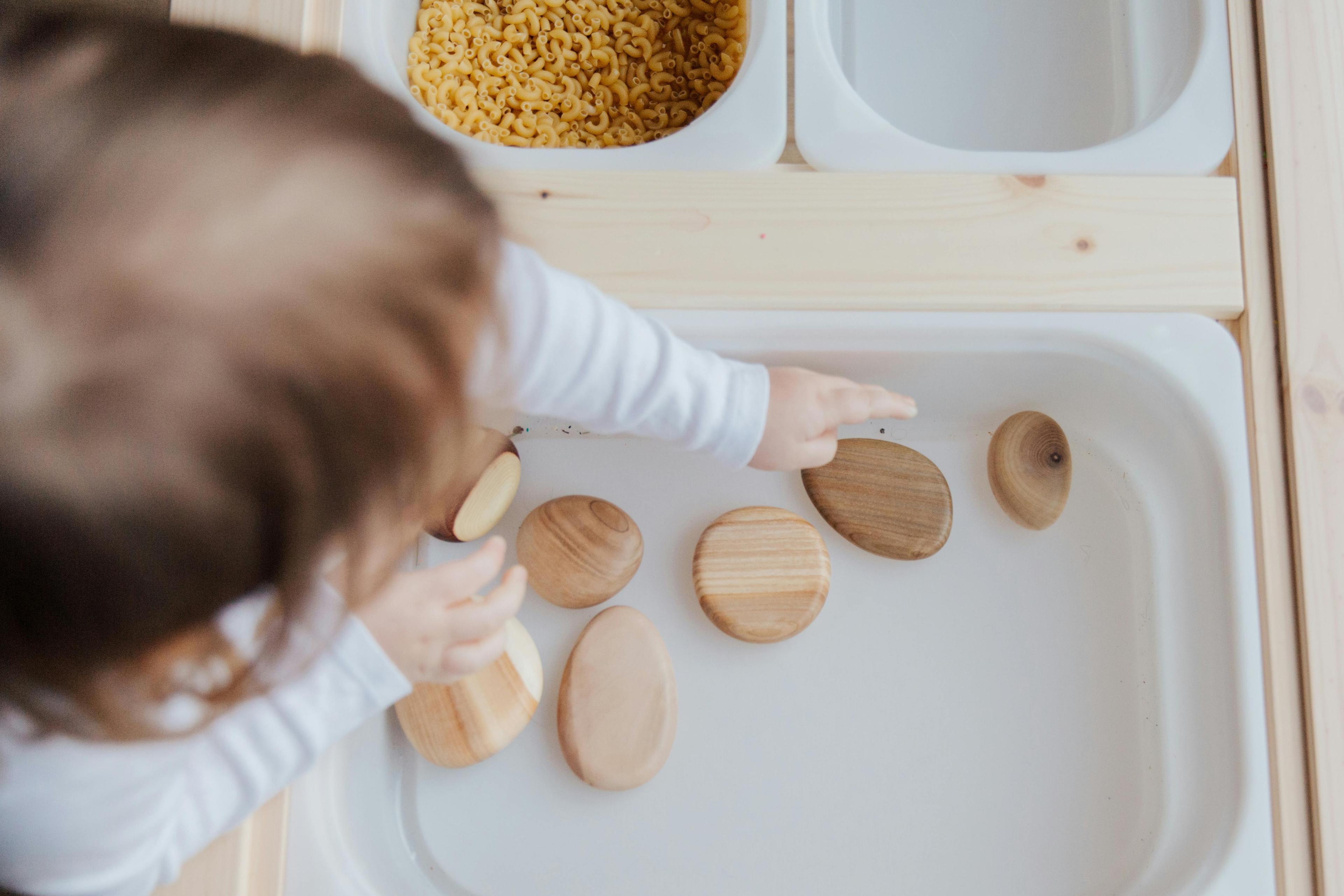 Montessori classroom materials